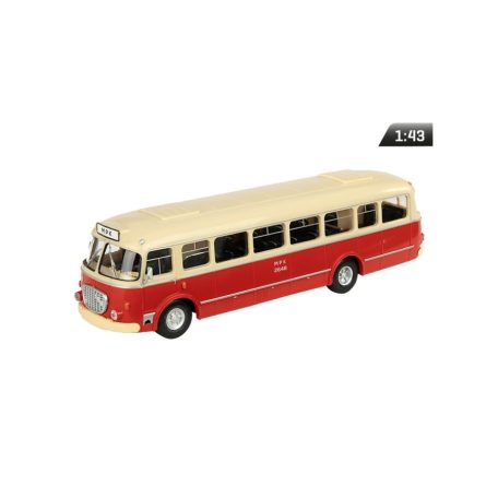 Makett autó, 01:43 Jelcz MEX 272, piros.