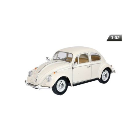 Makett autó VW Classical Beetle 1967, krémszínű