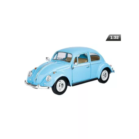 Makett autó 1:32, VW Beetle Classic, világoskék