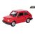Modell autó, 01:21 PRL Fiat 126p piros.