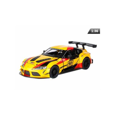 Makett autó, 1:36 Toyota GR Supra Racing Concept, sárga