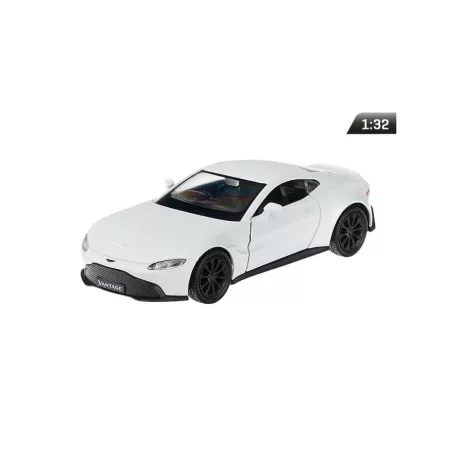 Makett autó, 01:32, Aston Martin Vantage, fehér