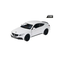   Makett autó, 01:32, Mercedes-Benz C63 AMG coupe (2019), fehér