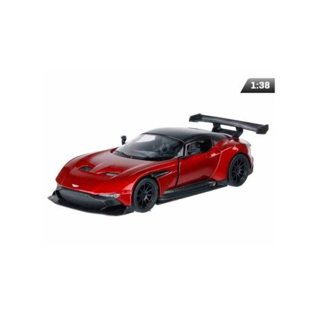 Makett autó, 1:38, Aston Martin Vulcan, piros