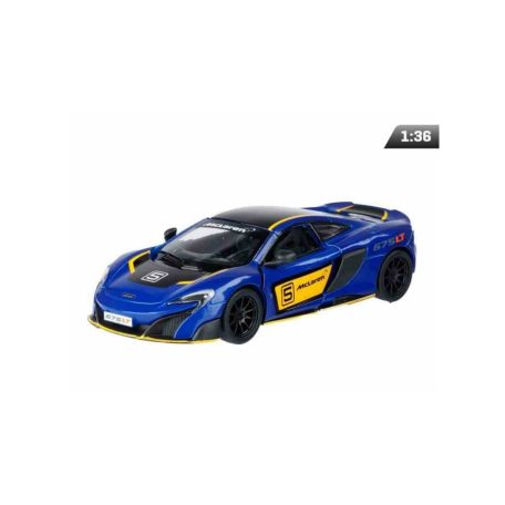Makett autó, 1:36, McLaren 675LT, kék