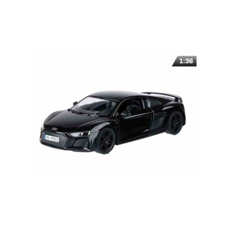 Makett autó, 1:36, Audi R8 Coupe, fekete