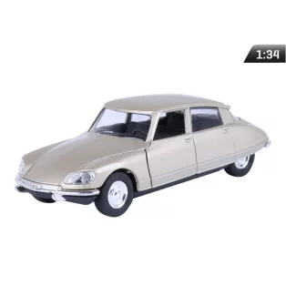 Modell autó, 1:34, 1973 Citroen DS 23, arany