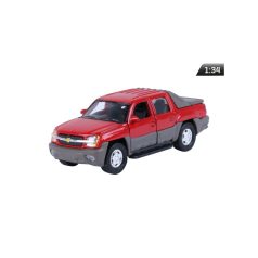 Makett autó, 01:34, Chevrolet Avalanche 2002 piros.