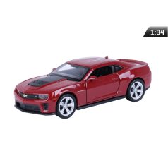 Modell autó, 01:34, Chevrolet Camaro ZL1, bordó.