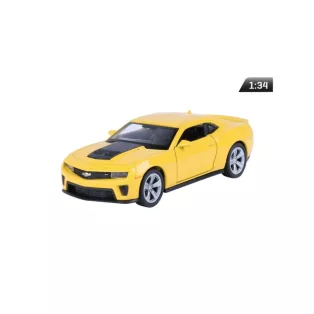 Makett autó, 01:34, Chevrolet Camaro ZL1, sárga.