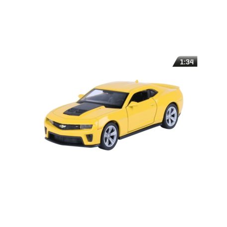 Makett autó, 01:34, Chevrolet Camaro ZL1, sárga.