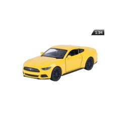 Makett autó, 01:34, 2015 Ford Mustang GT, sárga.
