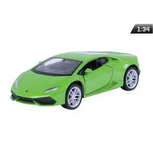 Modell autó, 01:34, Lamborghini Huracan kupé, zöld.