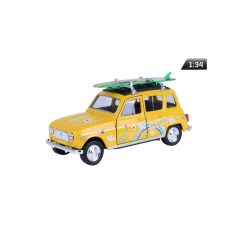 Makett autó, 01:34, Renault 4, narancs.