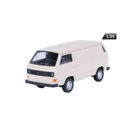 Makett autó, 01:34, VW T3 VAN, krémszínű