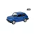 Makett autó, 01:34, PRL FIAT 126p, sötétkék.