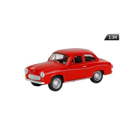 Makett autó, 01:34, PRL Syren105, piros.