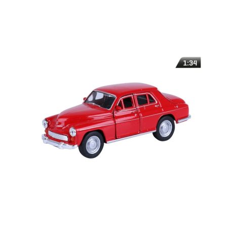 Makett autó, 01:34, kommunistVarsó 224, piros.