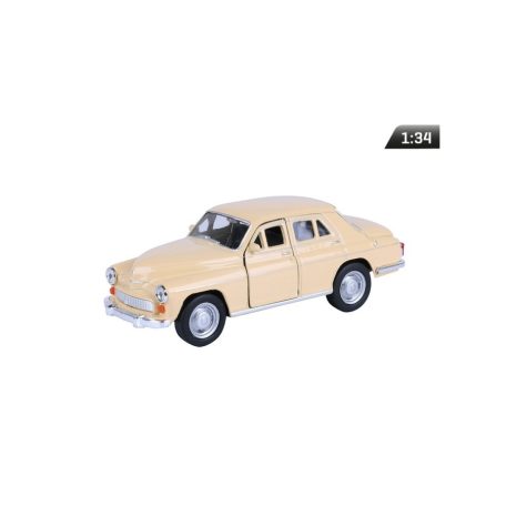 Makett autó, 01:34, PRL 224 Varsó, krém.