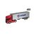 Makett autó, 01:32, ScaniV8 R730, piros és ezüst.