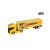 Makett autó, 1:64 V8-as ScaniR730, sárga.