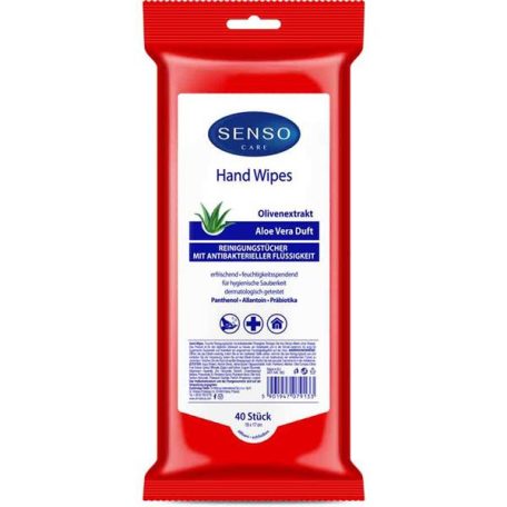 Antibakteriális törlőkendő, 40 db