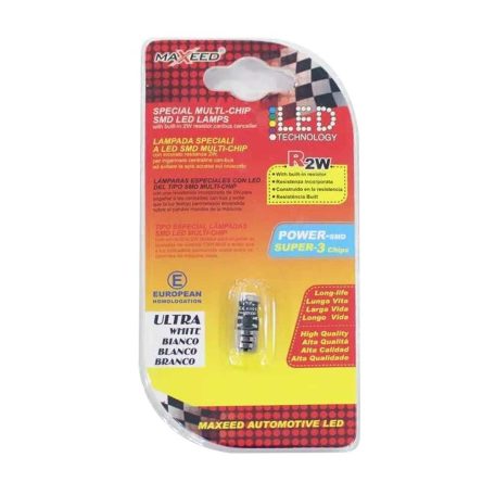 Maxeed T10 izzó, 1xSMD 5050 led, 12V, Canbus, W5W (1db)