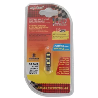 Maxeed T10 izzó, 6xSMD led, 12V, Canbus, W5W (1db)