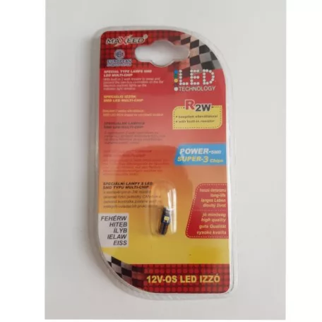 Maxeed T5 műszerfal izzó, 5xSMD 3020 led (1db)