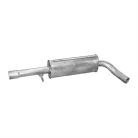 EDEX 01.104 - Audi A3 / Seat Leon / VW Golf kipufogó közép dob