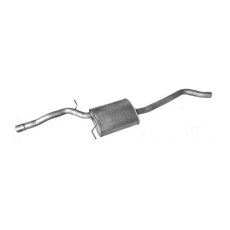 EDEX 01.280 - Kipufogó közép dob AUDI A4 1.8 (2007-2012)