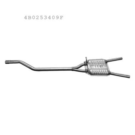 EDEX 01.293 - Kipufogó közép dob AUDI A6 QUATTRO 1.8 T (1997-2005)