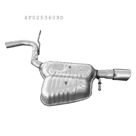 EDEX 01.94 - Kipufogó hátsó dob AUDI A6 2.0, 2.4, 2.8, 3.0, 3.2 (2004-2011)