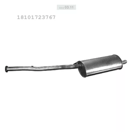 EDEX 03.11 - Kipufogó hátsó dob BMW 3 E36 1.6 (1990-1993)