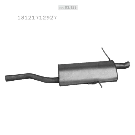 EDEX 03.129 - Kipufogó hátsó dob BMW 3 E46 1.9 (1999-2001)