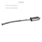 EDEX 03.49 - Kipufogó hátsó dob BMW 3 E36 2.5 (1992-1998)