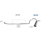 EDEX 04.233 - Citroen C1 / Peugeot 107 / Toyota Aygo kipufogó hátsó dob