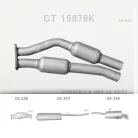 EDEX 04.338 - Kipufogó javító cső CITROEN C8 3.0 (2002-)