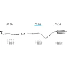 EDEX 05.08 - Daewoo Lanos kipufogó közép dob