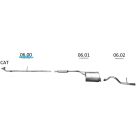 EDEX 06.00 - Daihatsu Cuore / Move / Sirion / YRV kipufogó cső