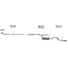 EDEX 06.01 - Daihatsu Cuore / Move / Sirion / YRV kipufogó