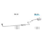 EDEX 06.13 - Daihatsu Charade kipufogó hátsó dob