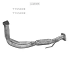 EDEX 07.216 - Kipufogó gyűjtő cső FIAT PUNTO 1.2 (1999-2006)