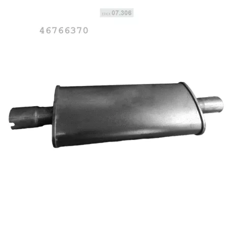EDEX 07.306 - Kipufogó közép dob FIAT BARCHETTA 1.8 (2000-2004)
