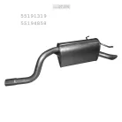 EDEX 07.310 - Kipufogó hátsó dob FIAT PUNTO 1.4 (2003-2012)
