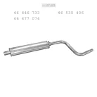 EDEX 07.402 - Kipufogó közép dob FIAT SIENNA 1.4 (1996-2001)