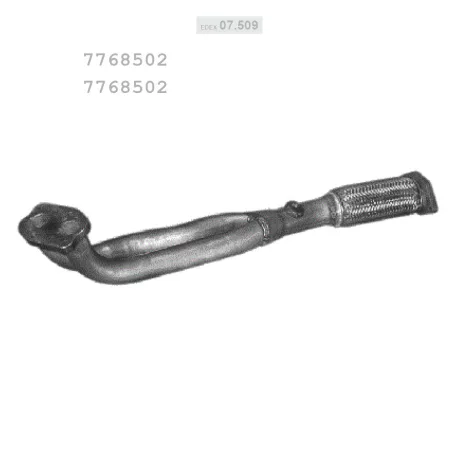 EDEX 07.509 - Kipufogó gyűjtő cső FIAT BARCHETTA 1.8 (1995-)