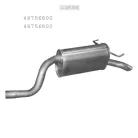 EDEX 07.515 - Kipufogó hátsó dob FIAT IDEA 1.9 D (2003-)