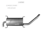EDEX 07.561 - Kipufogó hátsó dob CITROEN JUMPER II 2.0 D, 2.2 D (2011-)