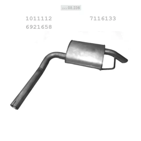 Edex 08.236 kipufogó – FORD MONDEO 2.0 KOMBI 1993-1997